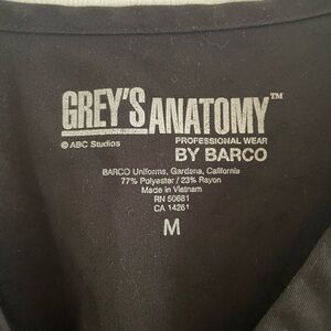 Greys Anatomy Scrub Top
